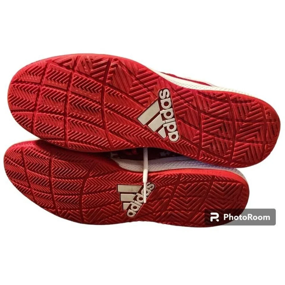 Adidas Bounce Basketball Shoes Size 15 Red